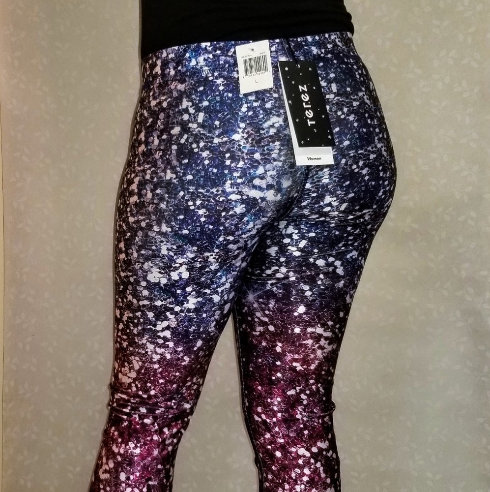 ZARA TEREZ WOMENS OMBRE FITNESS ATHLETIC LEGGING